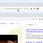 【海外ITニュース速報】Chromeの新しいサイドバーで、検索結果を素早く確認できます。